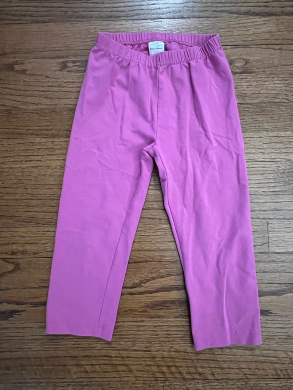Hanna Andersson Girl's Pink Capri Leggings - size 8